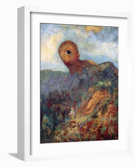 The Cyclops-Odilon Redon-Framed Photographic Print