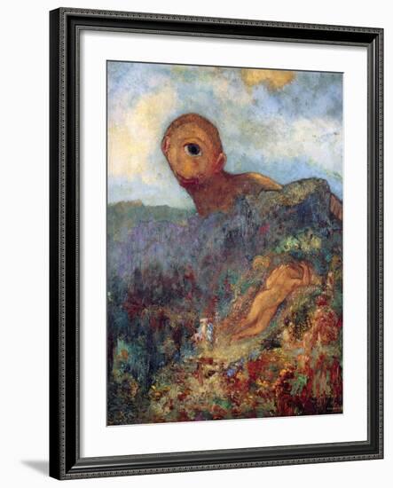 The Cyclops-Odilon Redon-Framed Photographic Print