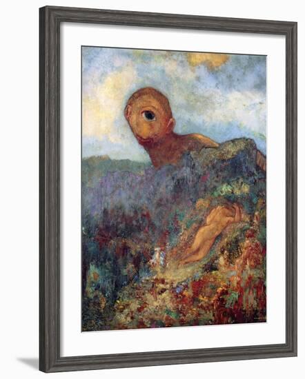 The Cyclops-Odilon Redon-Framed Photographic Print