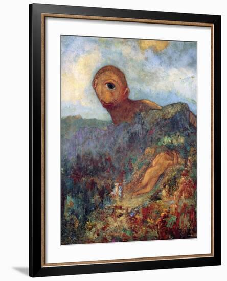 The Cyclops-Odilon Redon-Framed Photographic Print