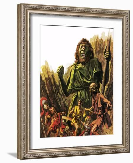 The Cyclops-Payne-Framed Giclee Print