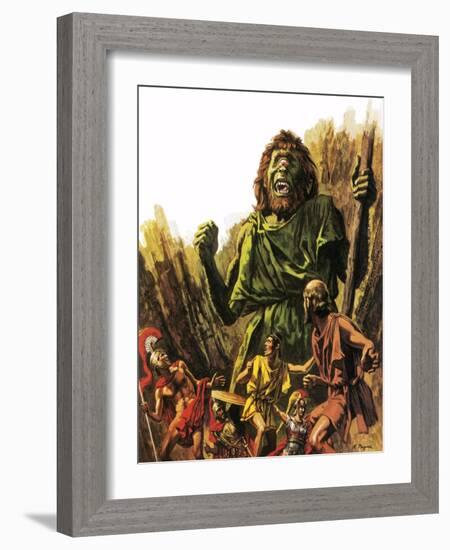 The Cyclops-Payne-Framed Giclee Print