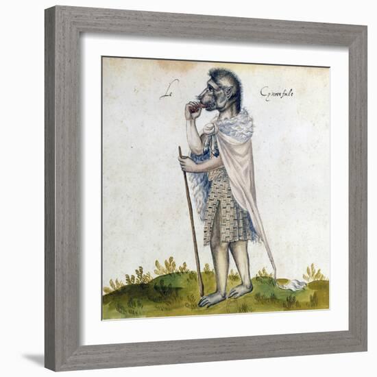 The Cynoscephalus, 15th Century-null-Framed Giclee Print