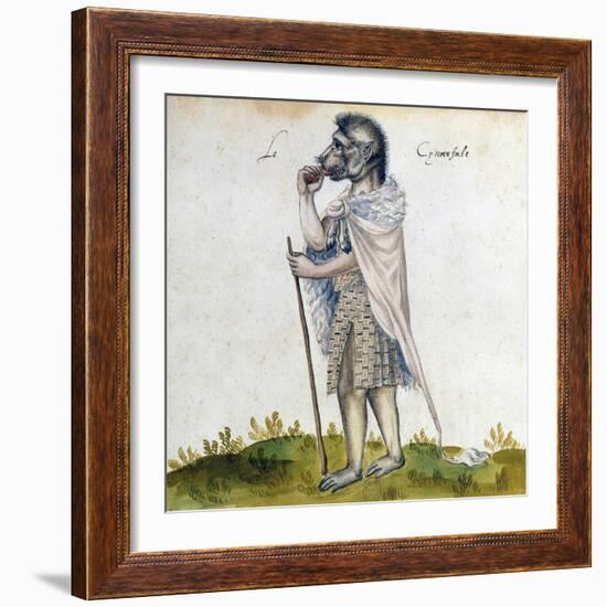 The Cynoscephalus, 15th Century-null-Framed Giclee Print