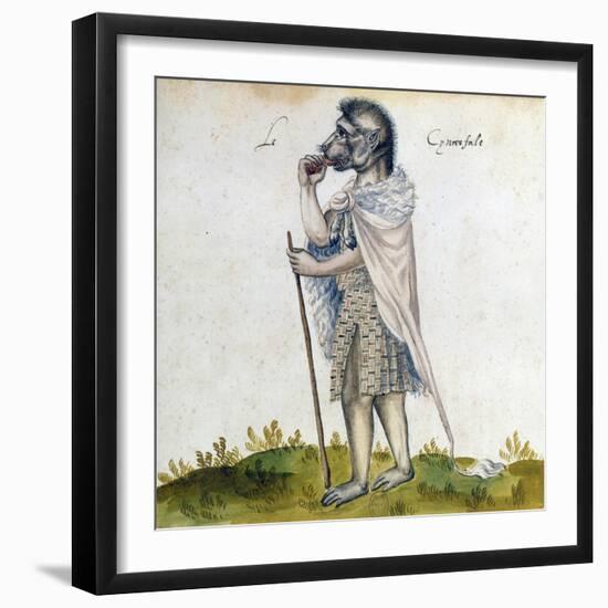 The Cynoscephalus, 15th Century-null-Framed Giclee Print