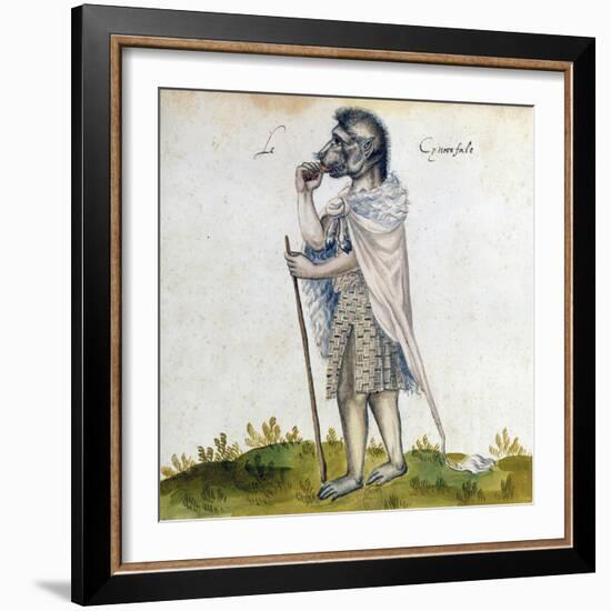 The Cynoscephalus, 15th Century-null-Framed Giclee Print