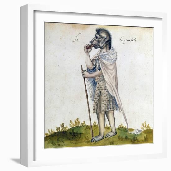 The Cynoscephalus, 15th Century-null-Framed Giclee Print