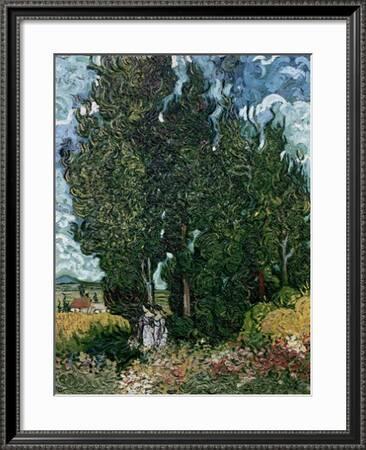 The Cypresses C 18 90 Giclee Print Vincent Van Gogh Art Com