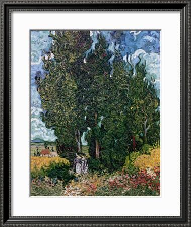 The Cypresses C 18 90 Giclee Print Vincent Van Gogh Art Com