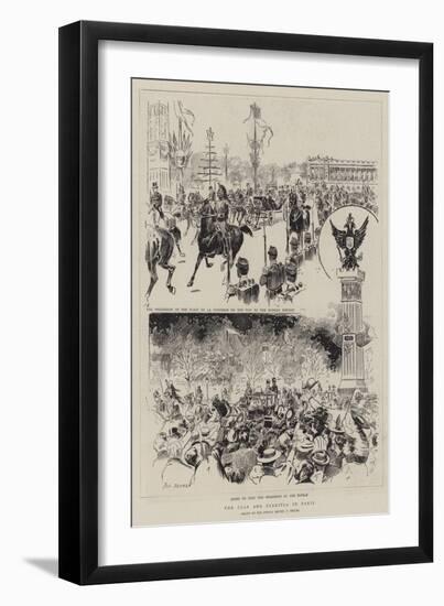 The Czar and Czaritsa in Paris-Paul Destez-Framed Giclee Print