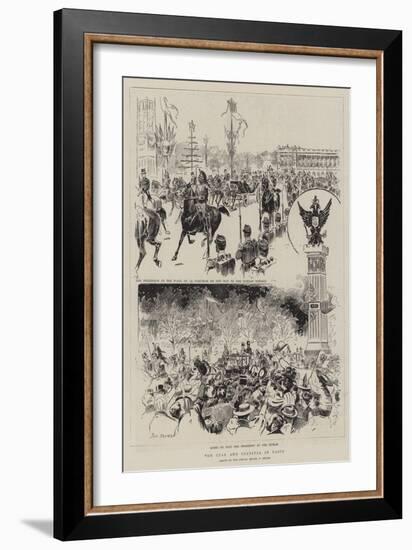 The Czar and Czaritsa in Paris-Paul Destez-Framed Giclee Print