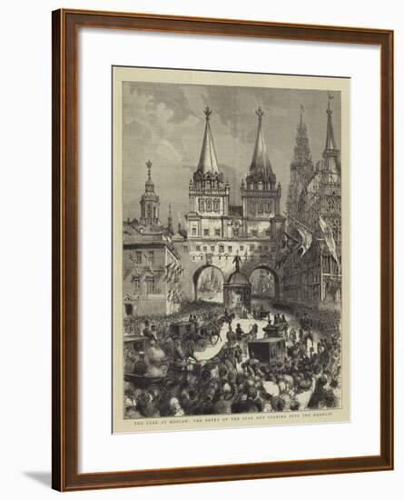 The Czar at Moscow, the Entry of the Czar and Czarina into the Kremlin-null-Framed Giclee Print