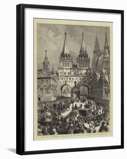 The Czar at Moscow, the Entry of the Czar and Czarina into the Kremlin-null-Framed Giclee Print