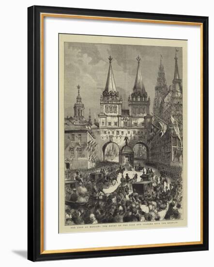 The Czar at Moscow, the Entry of the Czar and Czarina into the Kremlin-null-Framed Giclee Print