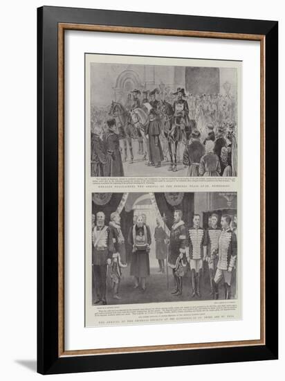 The Czar's Funeral in St Petersburg-Arthur Hopkins-Framed Giclee Print