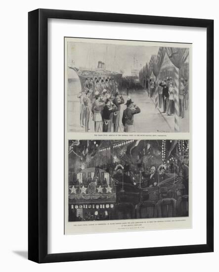 The Czar's Tour-null-Framed Giclee Print