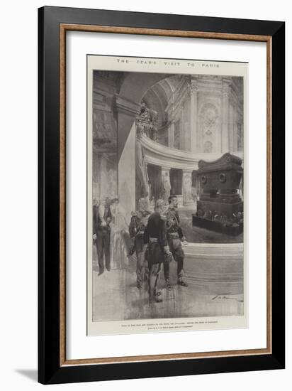 The Czar's Visit to Paris-Frederic De Haenen-Framed Giclee Print