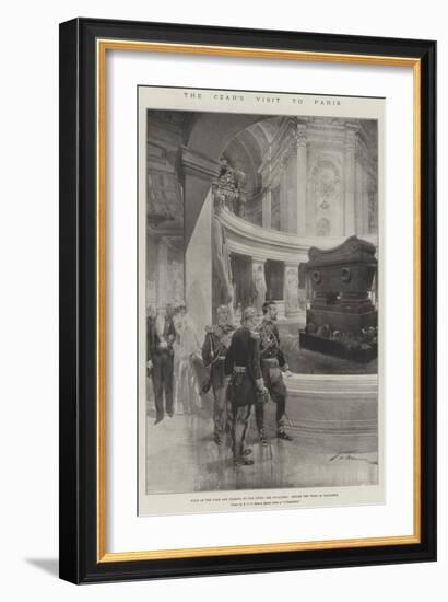 The Czar's Visit to Paris-Frederic De Haenen-Framed Giclee Print