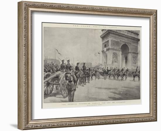 The Czar's Visit to Paris-G.S. Amato-Framed Giclee Print