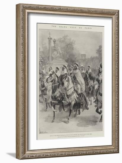 The Czar's Visit to Paris-William Heysham Overend-Framed Giclee Print