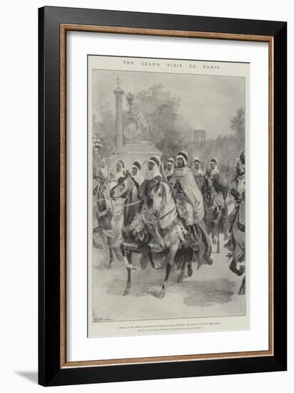 The Czar's Visit to Paris-William Heysham Overend-Framed Giclee Print