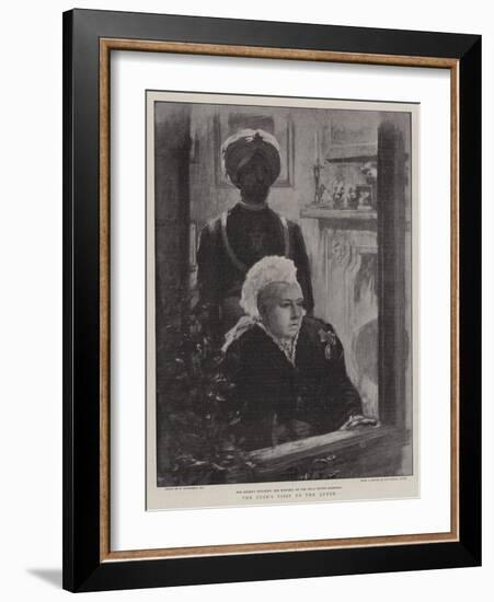 The Czar's Visit to the Queen-William Hatherell-Framed Giclee Print