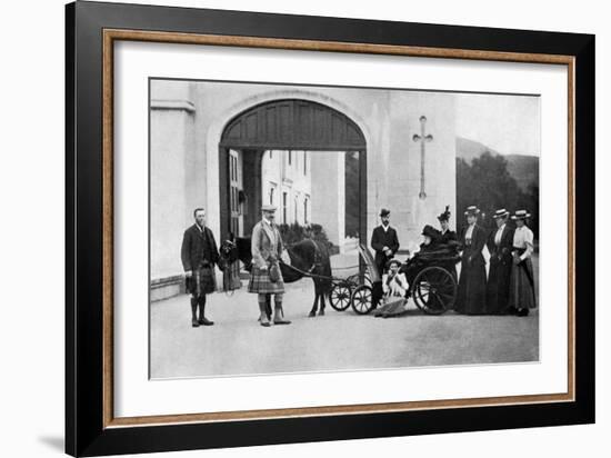 The Czars Visit to Balmoral, 1896-W&d Downey-Framed Giclee Print