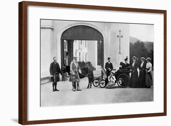 The Czars Visit to Balmoral, 1896-W&d Downey-Framed Giclee Print