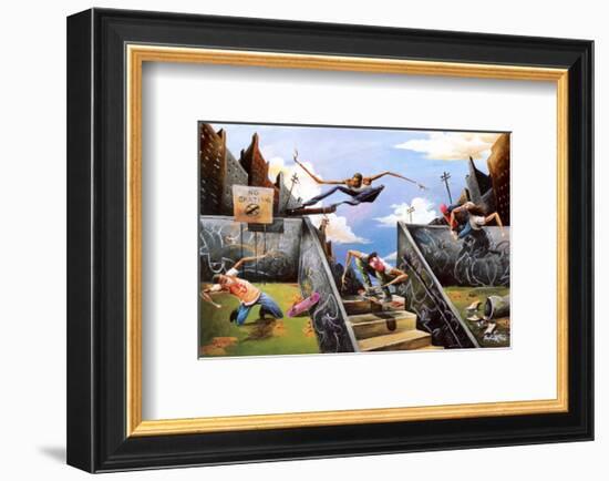 The Daily Grind-Frank Morrison-Framed Art Print