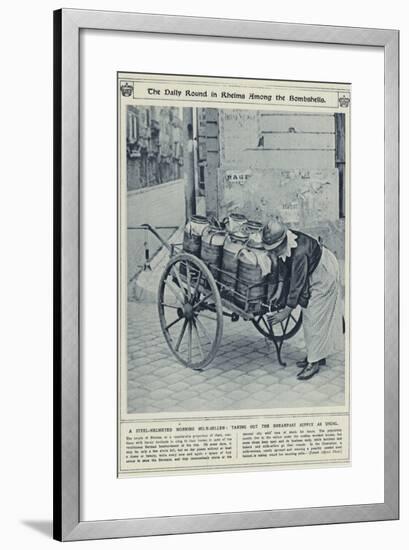 The Daily Round in Rheims Among the Bombshells-null-Framed Photographic Print