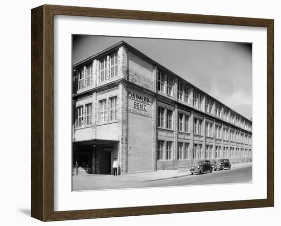 The Daimler-Benz Factory, Stuttgart, Germany, C1950-null-Framed Photographic Print