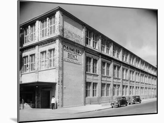 The Daimler-Benz Factory, Stuttgart, Germany, C1950-null-Mounted Photographic Print