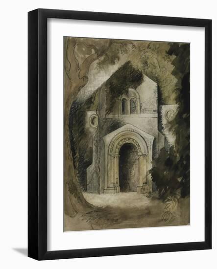 The Dairy, Fawley Court-John Piper-Framed Giclee Print