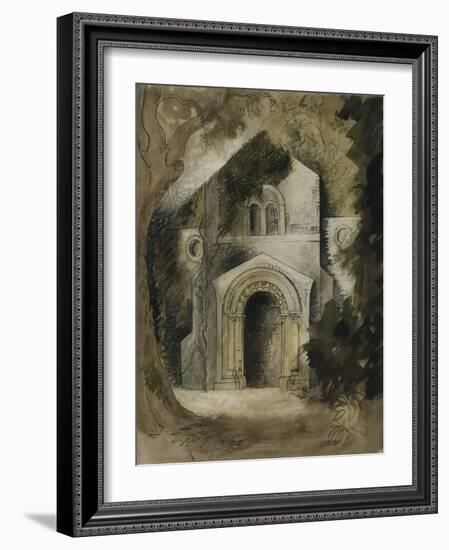 The Dairy, Fawley Court-John Piper-Framed Giclee Print