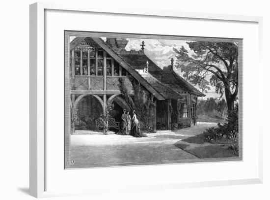 The Dairy, Sandringham, Norfolk, 1887-null-Framed Giclee Print