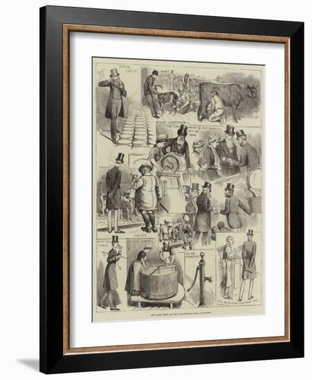 The Dairy Show at the Agricultural Hall, Islington-Alfred Courbould-Framed Giclee Print