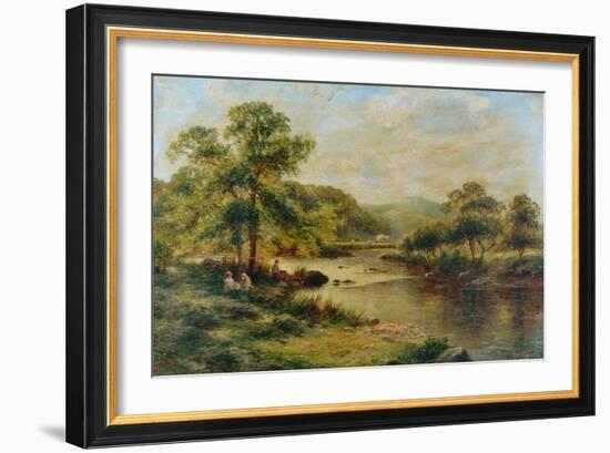 The Dales of Derbyshire, 1891-George Vicat Cole-Framed Giclee Print