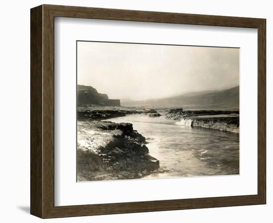 The Dalles, 1916-Asahel Curtis and Walter Miller-Framed Giclee Print