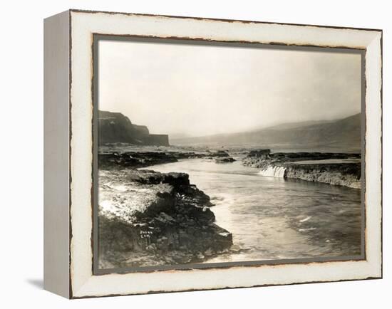 The Dalles, 1916-Asahel Curtis and Walter Miller-Framed Premier Image Canvas