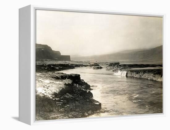The Dalles, 1916-Asahel Curtis and Walter Miller-Framed Premier Image Canvas