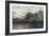 The Dam at Zaandam, Evening, 1871-Claude Monet-Framed Giclee Print