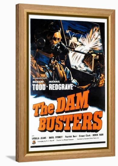 The Dam Busters, (aka The Dambusters), 1955-null-Framed Stretched Canvas