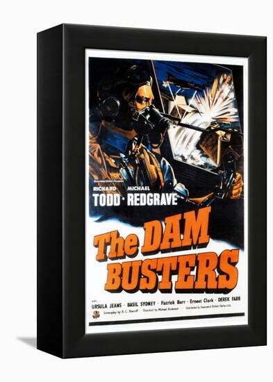 The Dam Busters, (aka The Dambusters), 1955-null-Framed Stretched Canvas