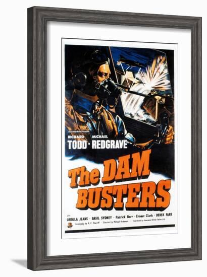 The Dam Busters, (aka The Dambusters), 1955-null-Framed Art Print