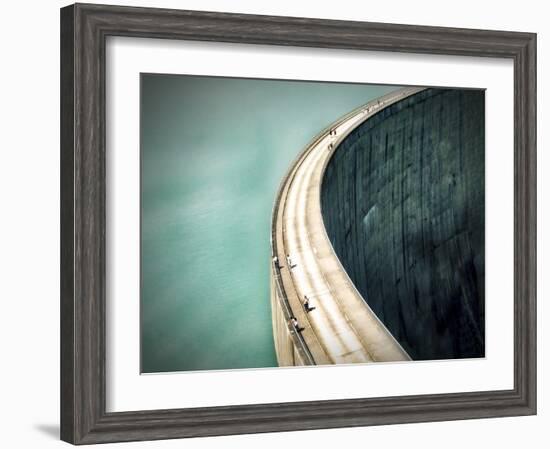 The Dam-Anna Cseresnjes-Framed Photographic Print