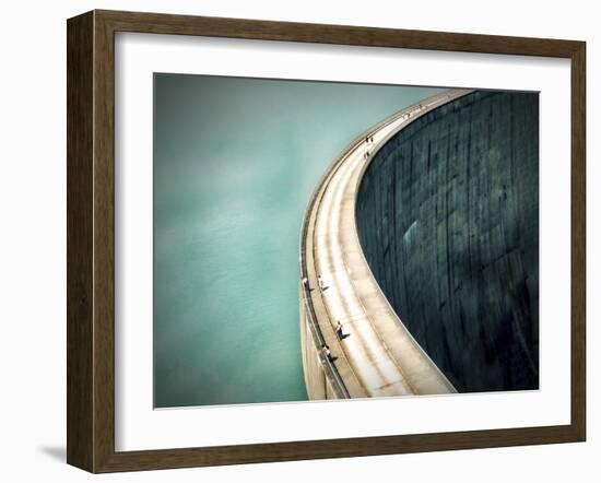 The Dam-Anna Cseresnjes-Framed Photographic Print