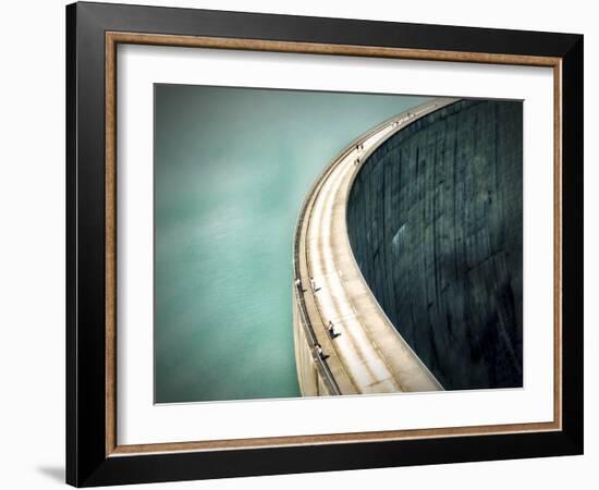 The Dam-Anna Cseresnjes-Framed Photographic Print