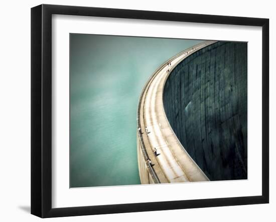 The Dam-Anna Cseresnjes-Framed Photographic Print