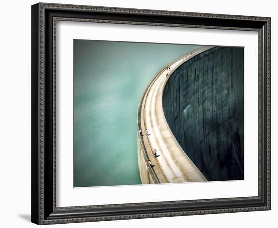 The Dam-Anna Cseresnjes-Framed Photographic Print