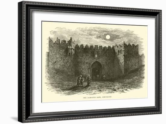 The Damascus Gate, Jerusalem-null-Framed Giclee Print